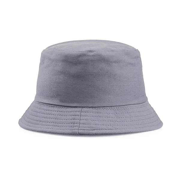 Gardening Bucket Hat for Work -Classy Men Grey Bucket Hat