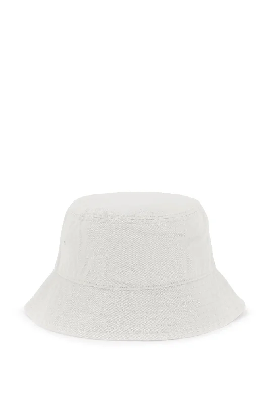 Checkered Bucket Hat for Trend -twill bucket hat in italian