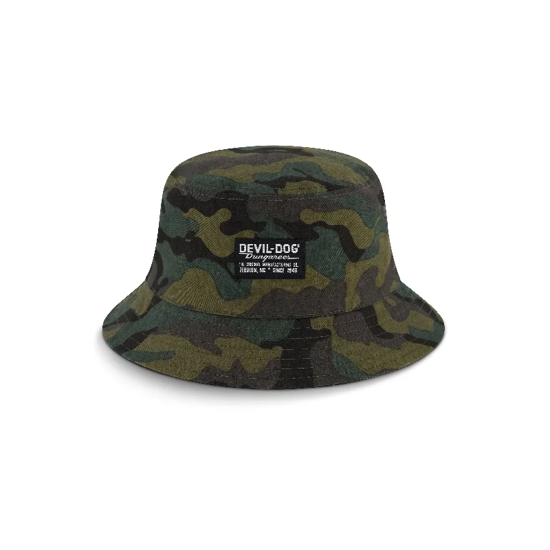 Retro Bucket Hat for Throwback -Bucket Hat - Reversible