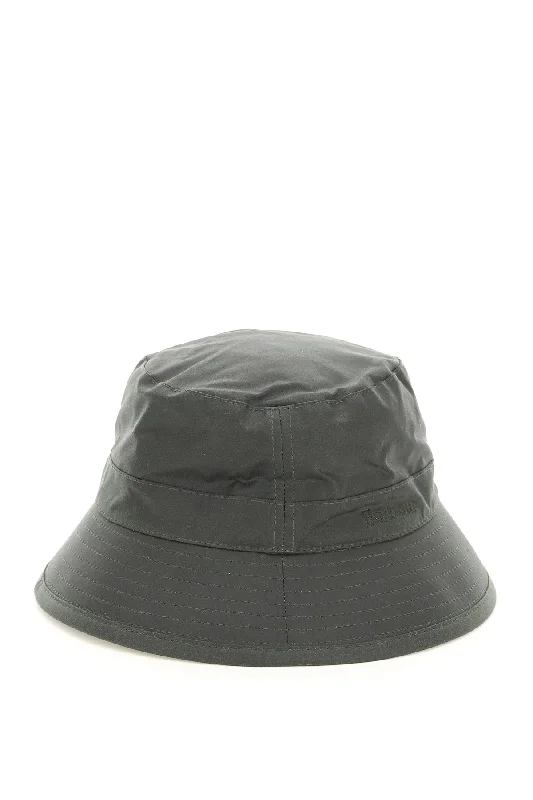 Beige Bucket Hat for Neutral -waxed bucket hat