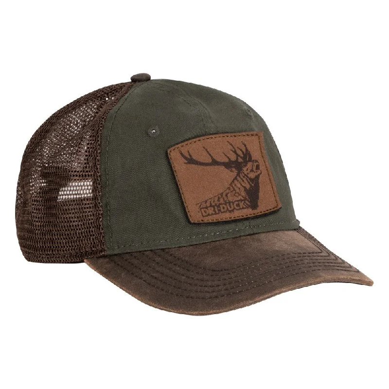 Functional straw cap for men with breathable design and practical use -Elk Field Hat