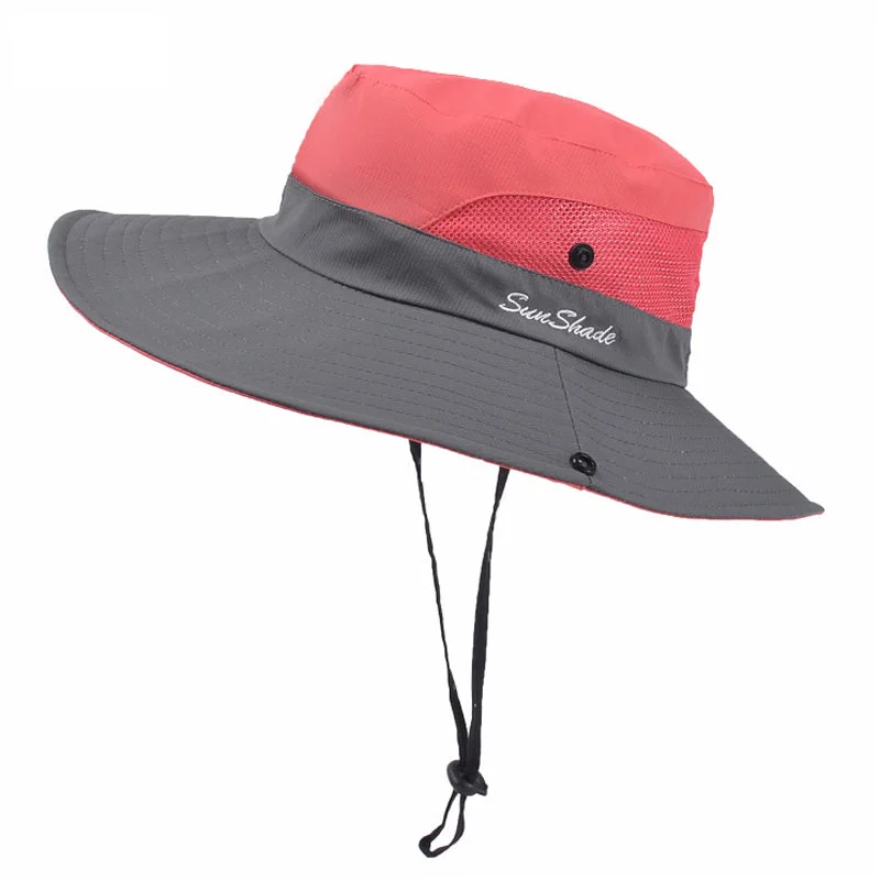 Retro Bucket Hat for Throwback -Summer Hat for Women UV Protection Sun Bucket Hat Wide Brim Hat