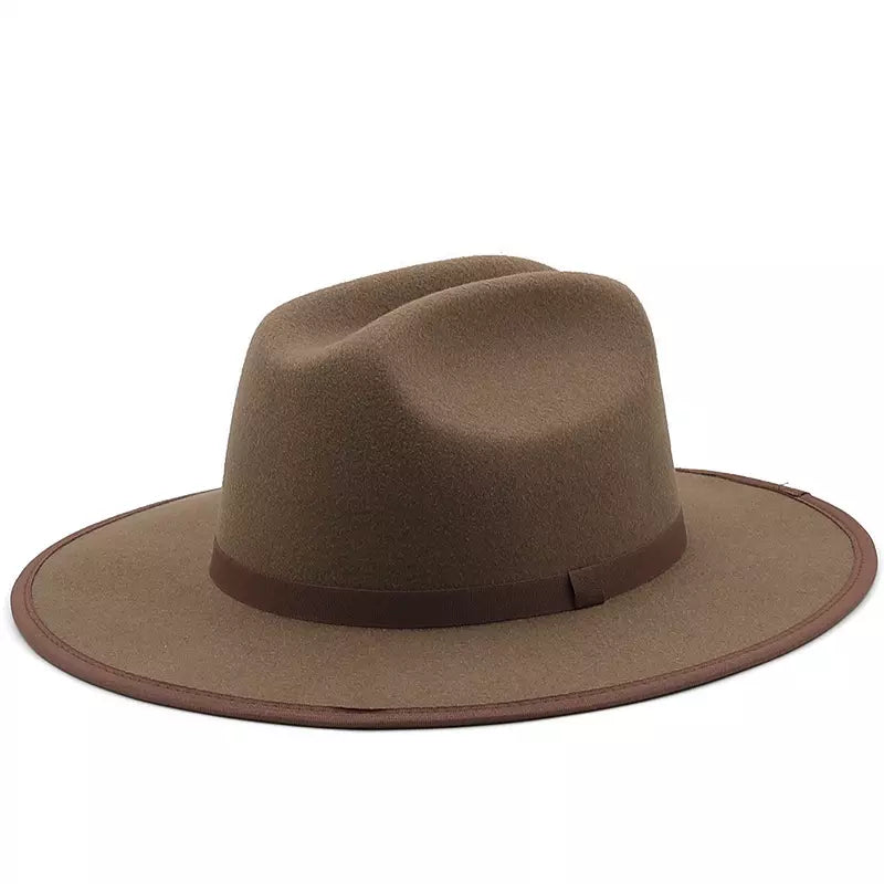 Elegant wool felt hat for special events -Sioux City Cotton Fedora Hat