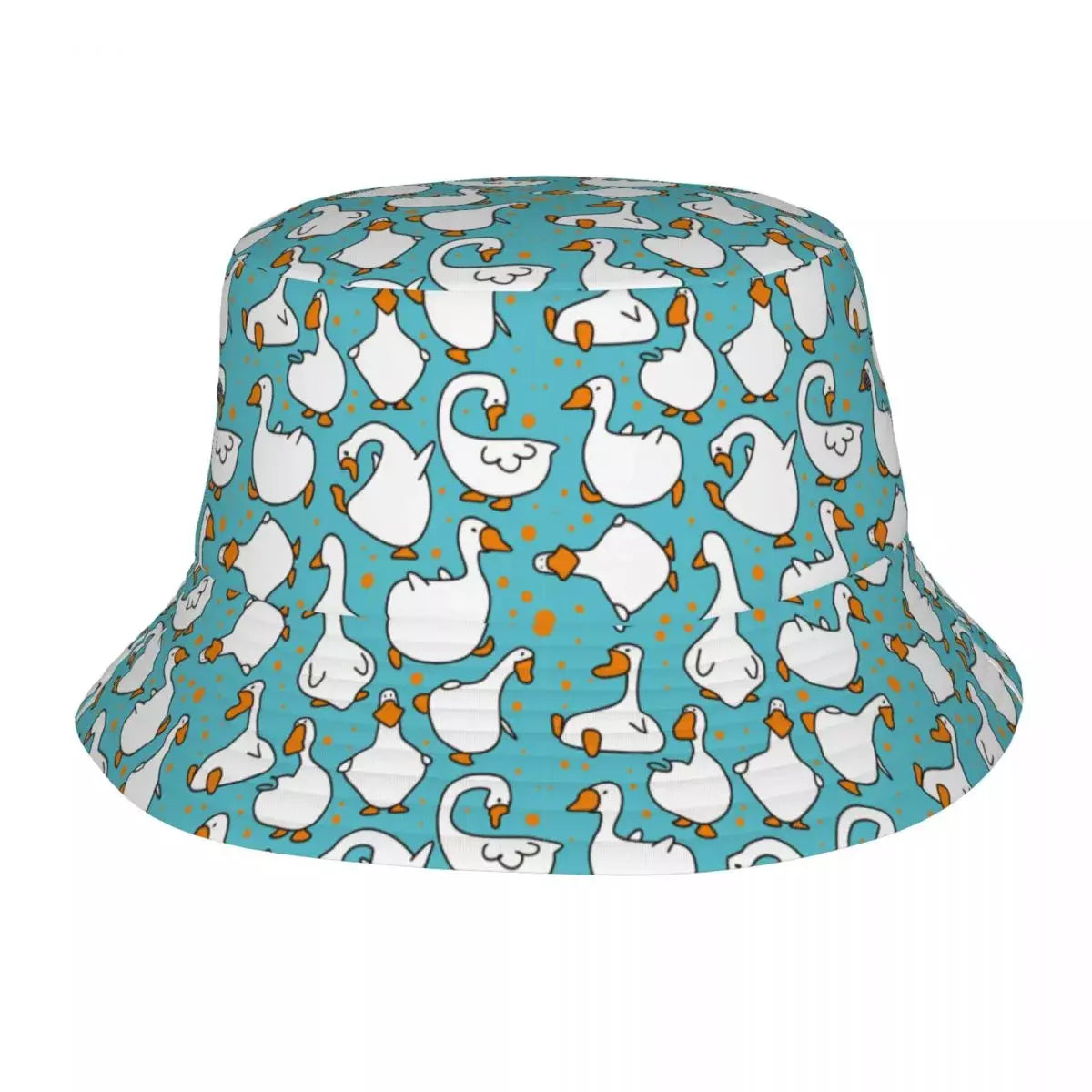 Office Bucket Hat for Workday -Goose Turquoise Bucket Hat