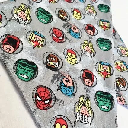 Classic cap with subtle tonal embroidery -Marvel Superhero Cotton Bandana Boy Girl