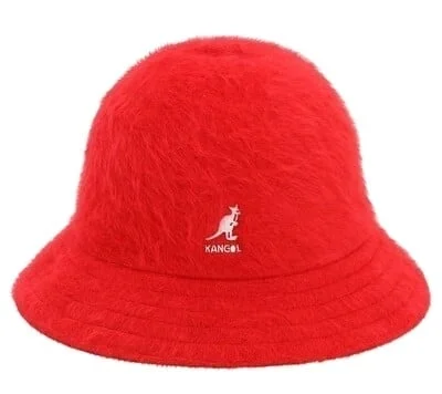 Waterproof Bucket Hat for Rainy -Kangol Furgora Casual Bucket Hat - Red