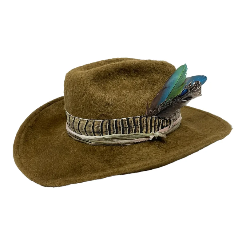 Rugged felt hat for outdoor rugged charm -Le Twat - Bronze