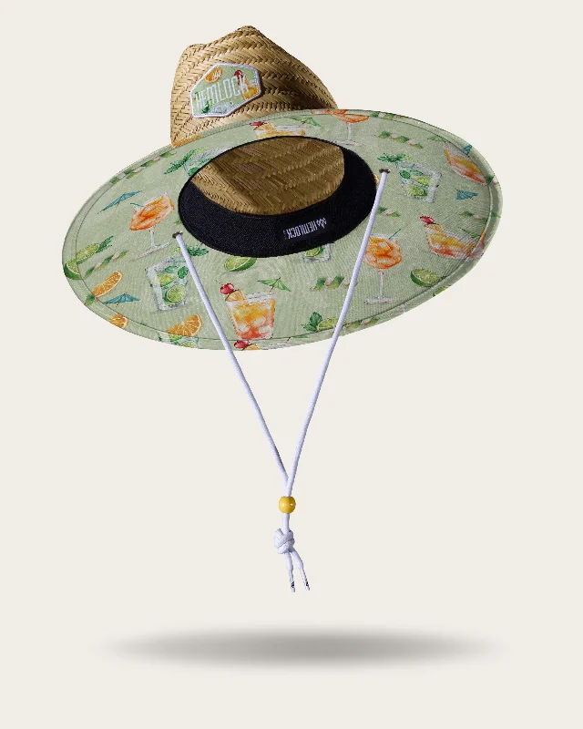 Versatile straw sun hat for men with simple design for everyday wear -Vic