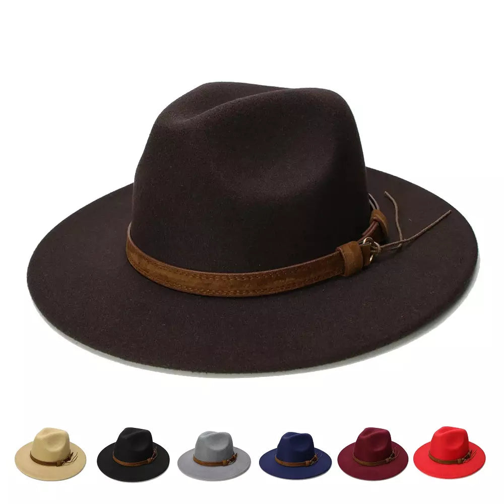 Durable felt hat for rugged outdoor wear -Grand Canyon Vintage Fedora Hat