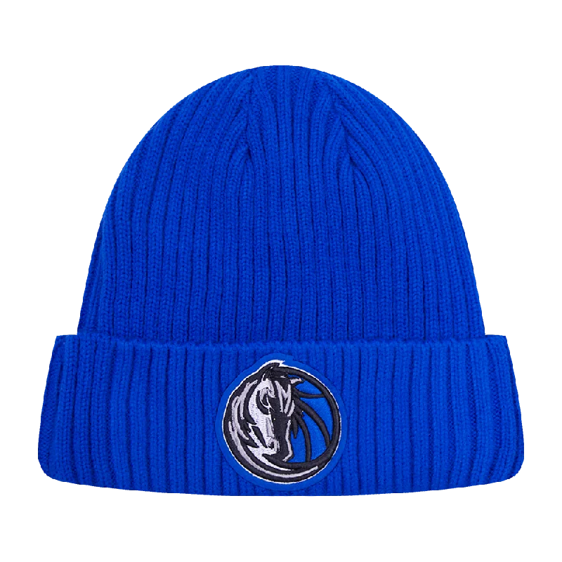 Graphic dad cap for quirky personality shine -NBA DALLAS MAVERICKS CLASSIC CORE UNISEX BEANIE (ROYAL BLUE)