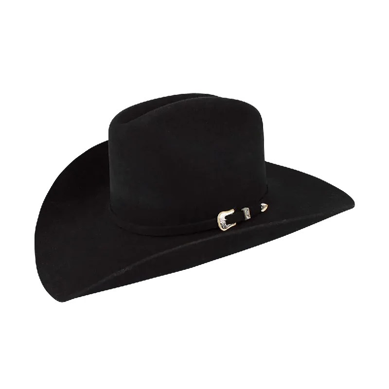 Affordable felt hat for stylish budget wear -Stetson Oakridge - Black