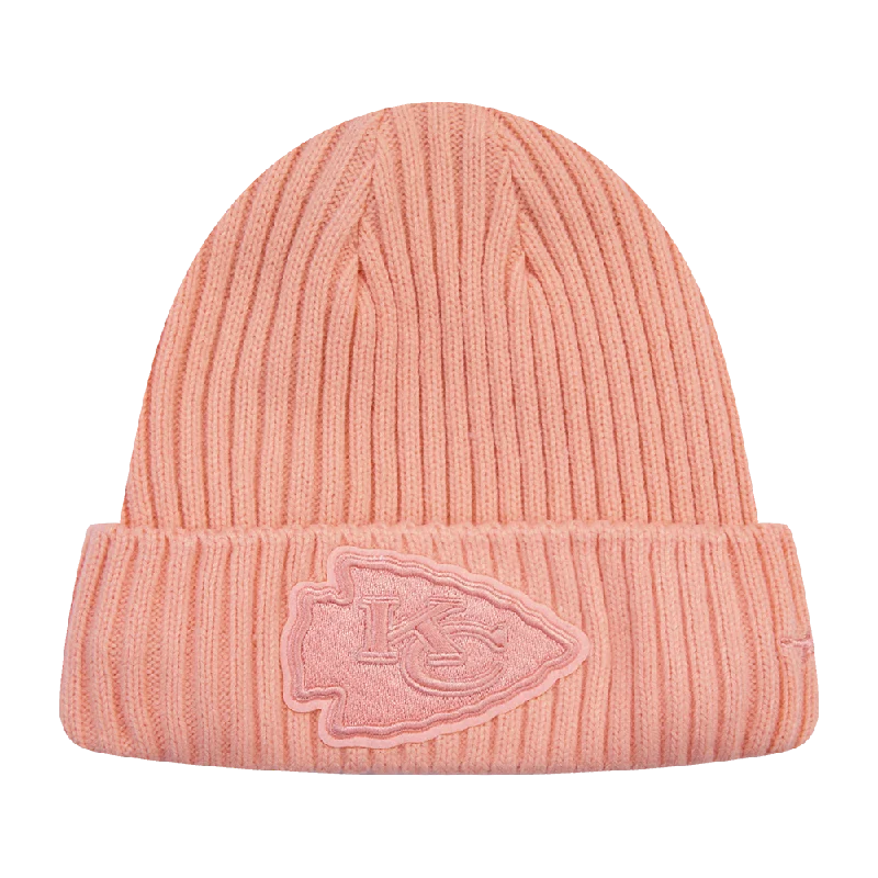 Fitted dad cap for relaxed snug wear -NFL KANSAS CITY CHIEFS NEUTRAL BEANIE (GUAVA)