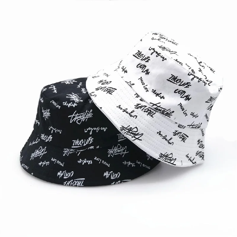 Foldable Bucket Hat for Convenience -Double-sided Wear Fishing Cap Bucket Women Panama Hat