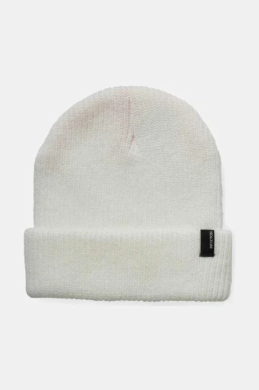 Designer dad cap for upscale casual flair -Heist Beanie - White