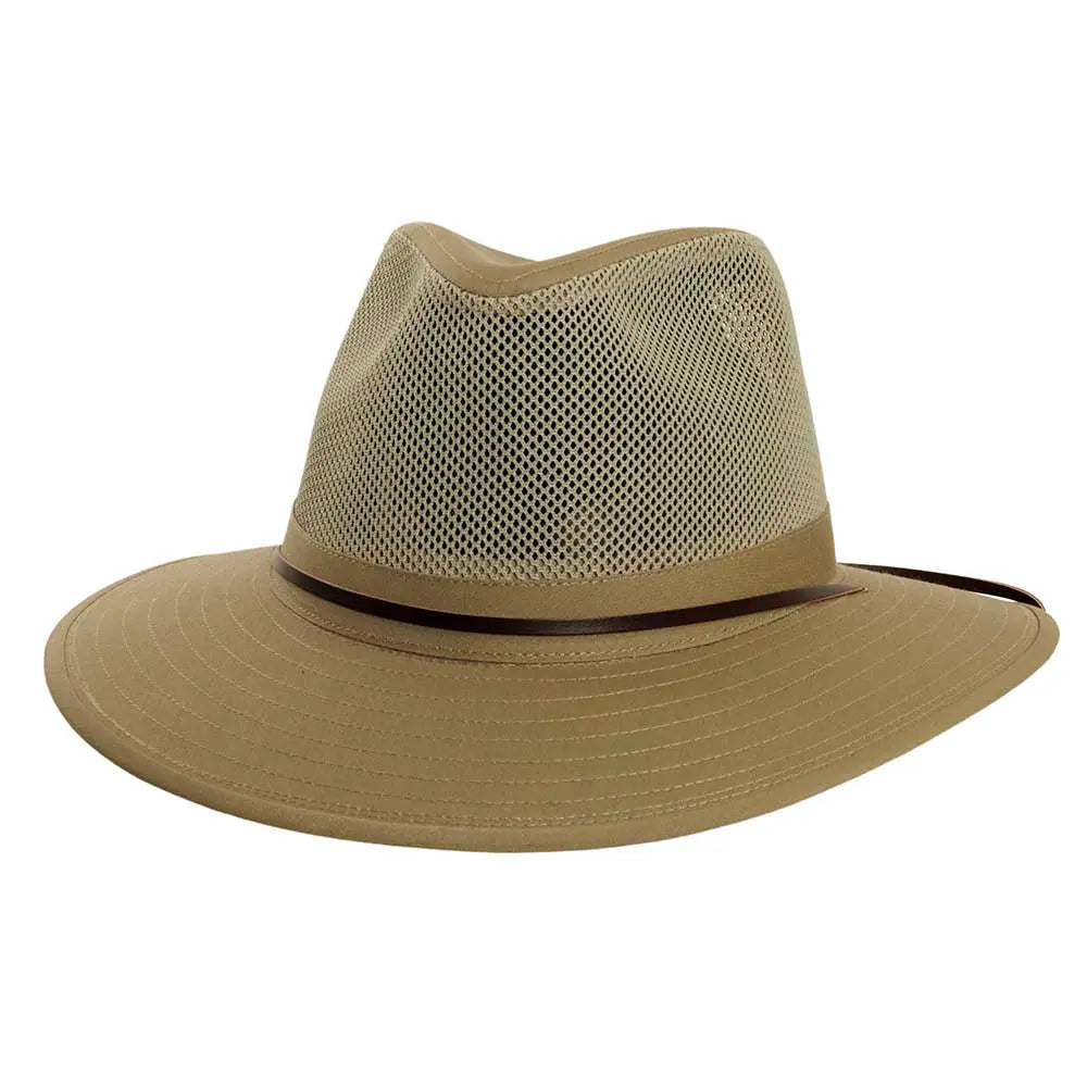 Trendy straw Panama hat for women with decorative ribbon and casual style -Wilderness | Mens Mesh Sun Hat