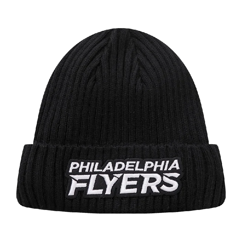 Durable dad cap for relaxed weekend outings -NHL PHILADELPHIA FLYERS CLASSIC CORE UNISEX BEANIE (BLACK)