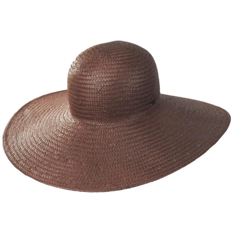 Wide-brimmed straw hat for women for beach days and summer fun -Janae Straw Swinger Sun Hat