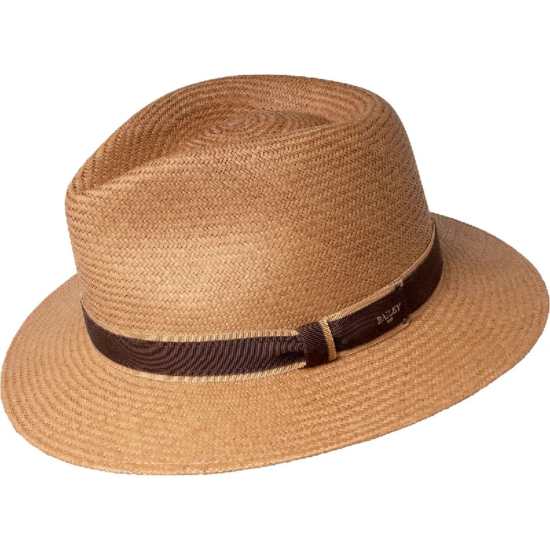 Durable felt hat for long-lasting daily use -Old-World Genuine Panama Fedora Hat Straw