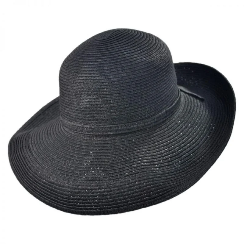 Soft straw sun hat for men with light, airy material and wide brim -Traveler Toyo Straw Sun Hat