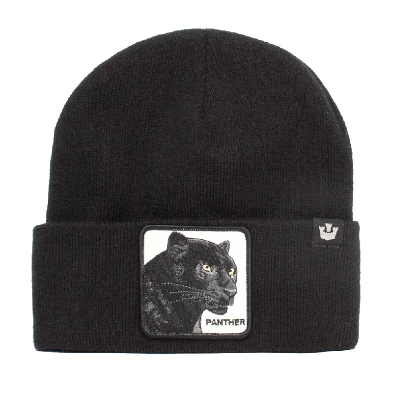 Cotton mesh cap for airy outdoor comfort -Goorin Brothers On the Hunt Beanie - Black