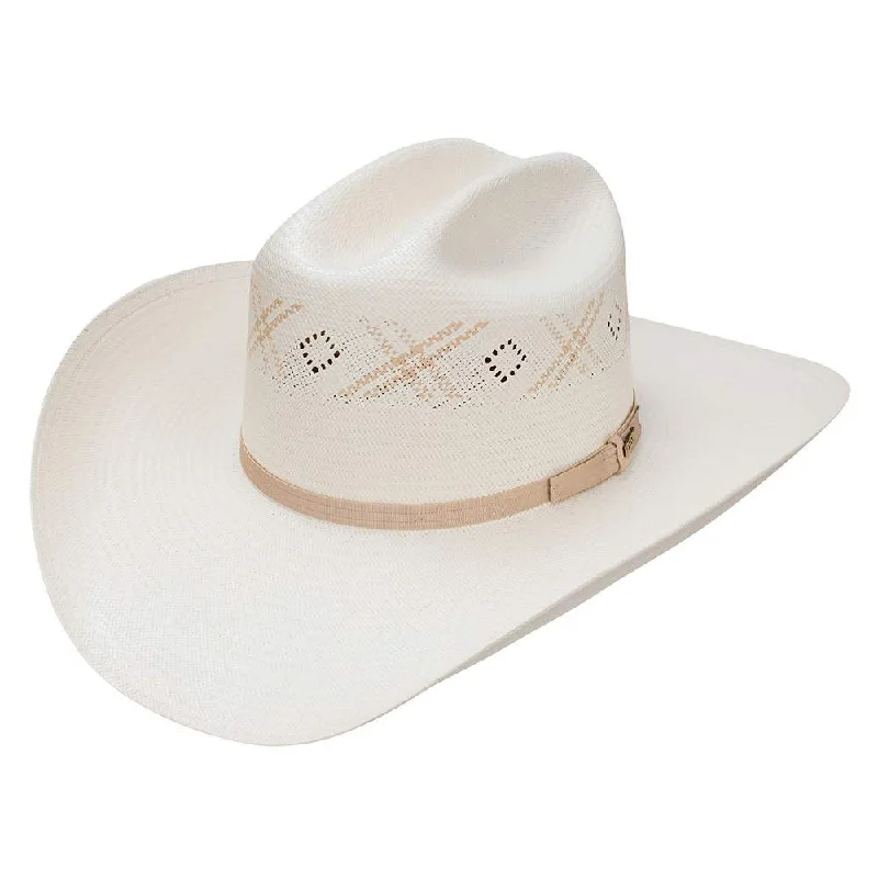 Timeless straw hat for women with delicate pattern and feminine design -20X Martel