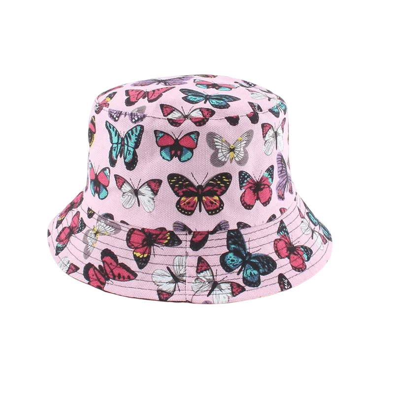 Running Bucket Hat for Exercise -The Butterfly Reversible Bucket Hat