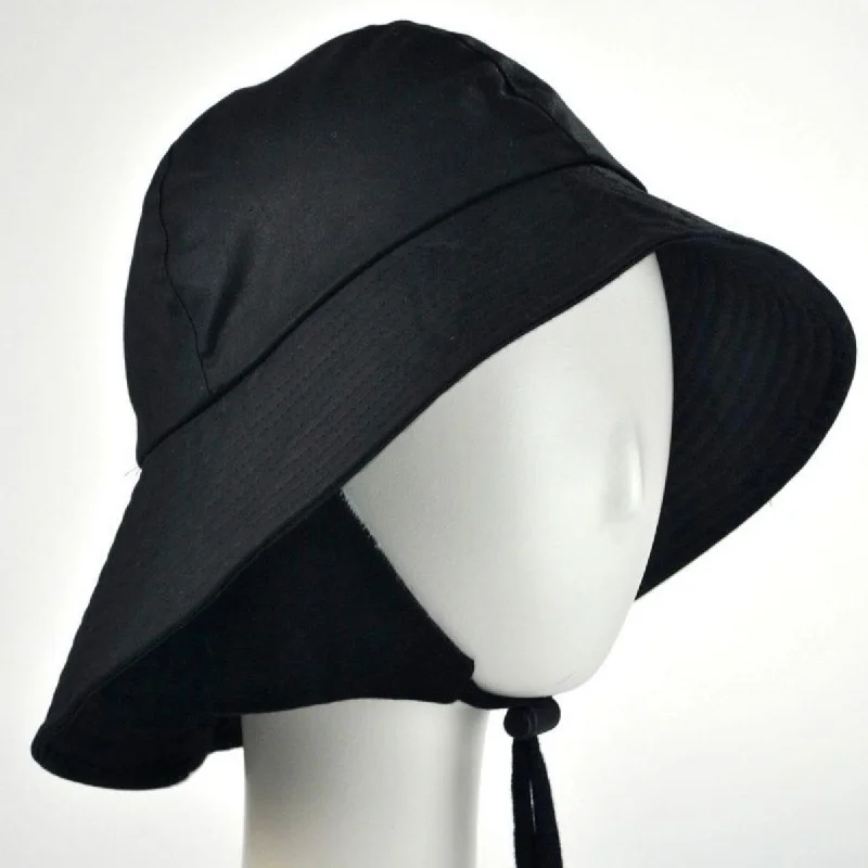 Travel Bucket Hat for Journey -The Sou'wester Waxed Cotton Bucket Hat