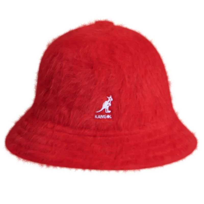 Ethnic Bucket Hat with Tribal Design -Kangol Furgora Casual Fur Bucket Hat