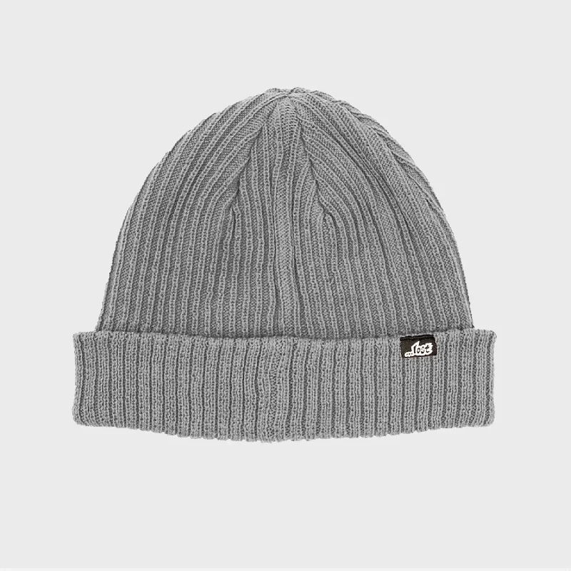 Black snapback cap for sharp modern looks -Lost Nice Catch Beanie Hat - Heather Grey