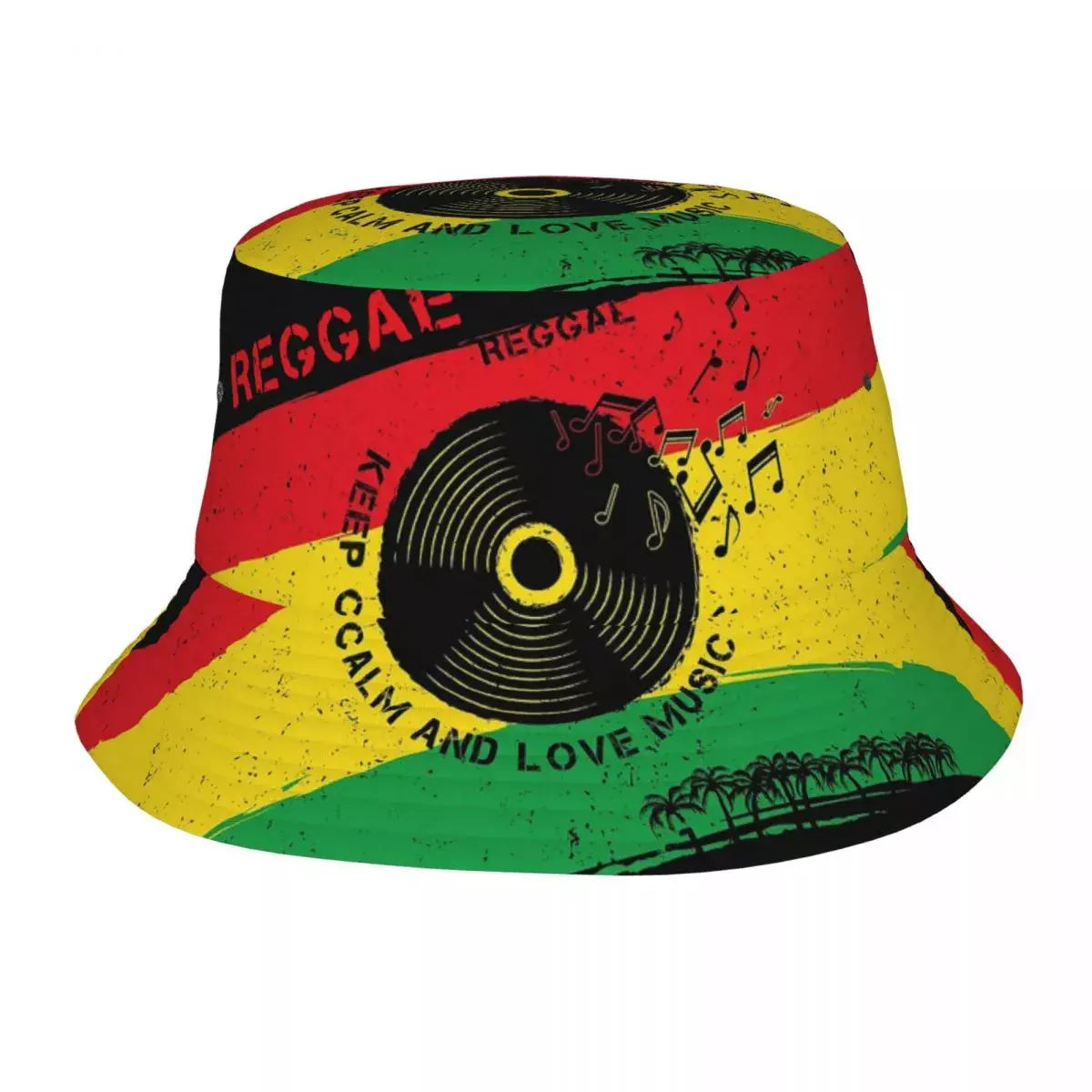 Workout Bucket Hat for Gym -Reggae Lover Bucket Hat