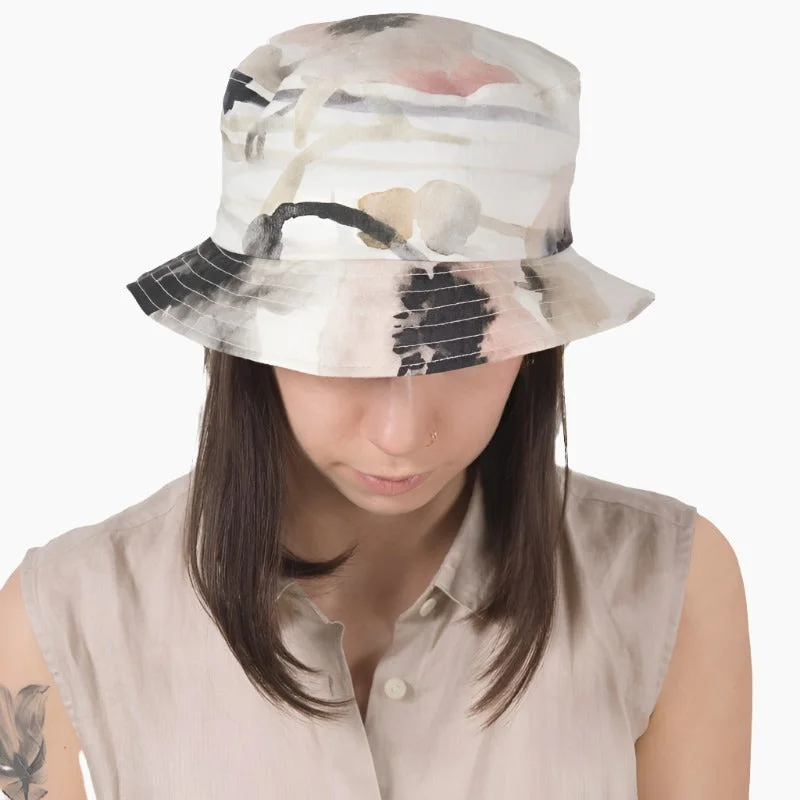 Retro Bucket Hat for Throwback -Courtyard Garden Sun Protection Bucket Hat