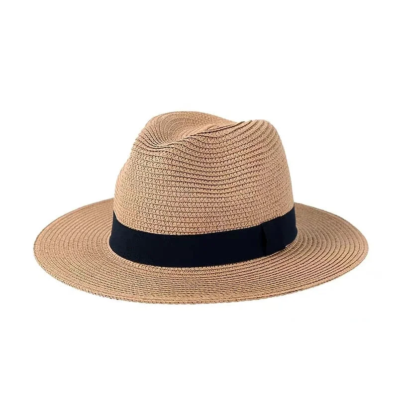 Luxury felt hat with elegant wool finish -Lamezia Classic Summer Fedora Hat