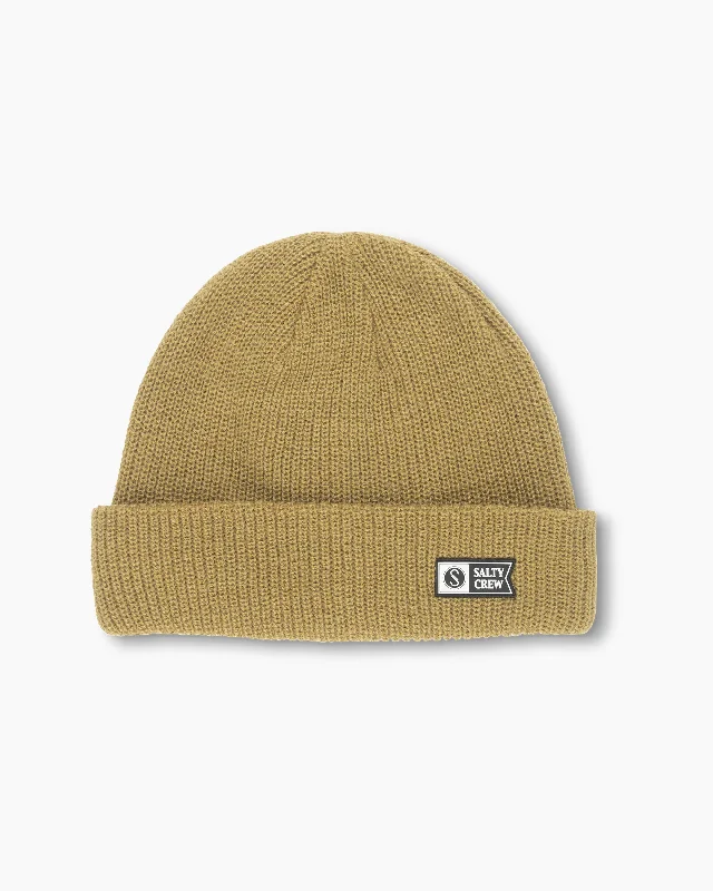 Adjustable snapback cap for easy fit tweaks -Swellter Beanie - Mustard