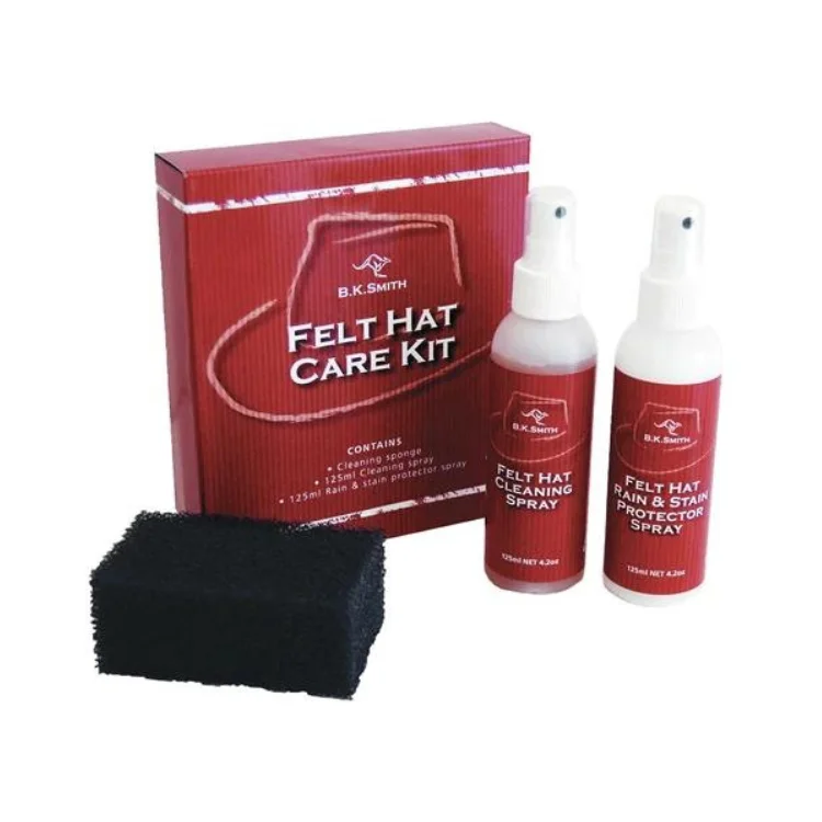 Casual felt hat for relaxed weekend vibes -Felt Care cleaning Kit - All felt hats