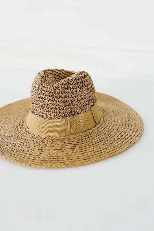 Waterproof felt hat for rainy season protection -The Sunny Fedora - Tan