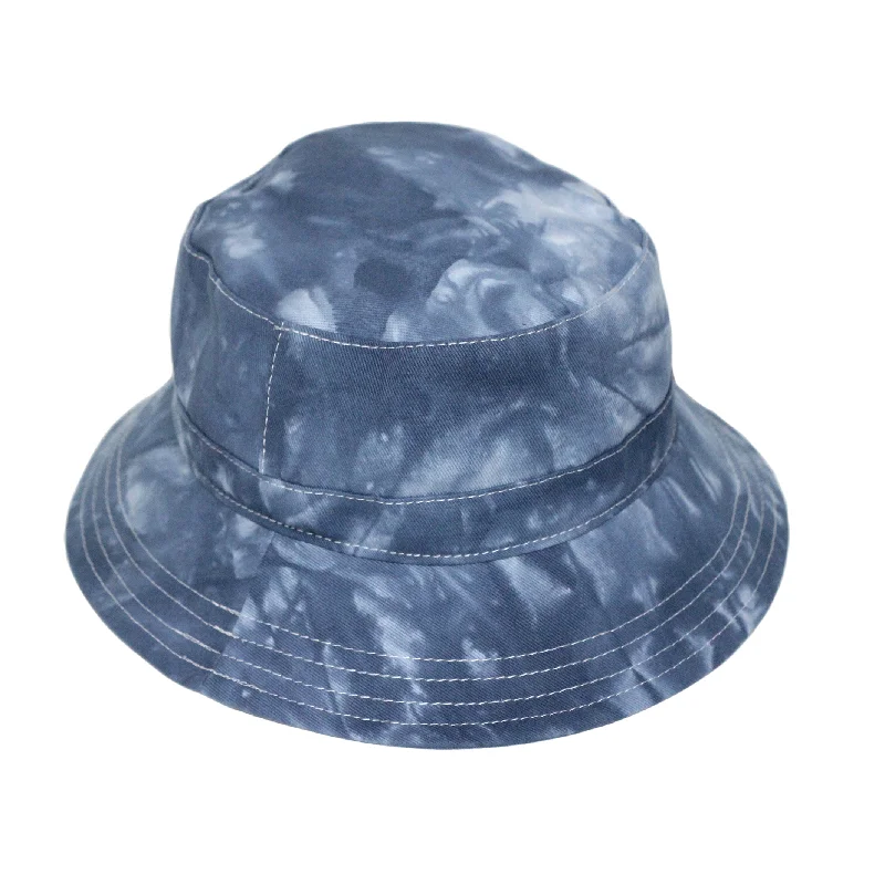 Pink Bucket Hat for Feminine -Brodie Bucket Hat - Blue