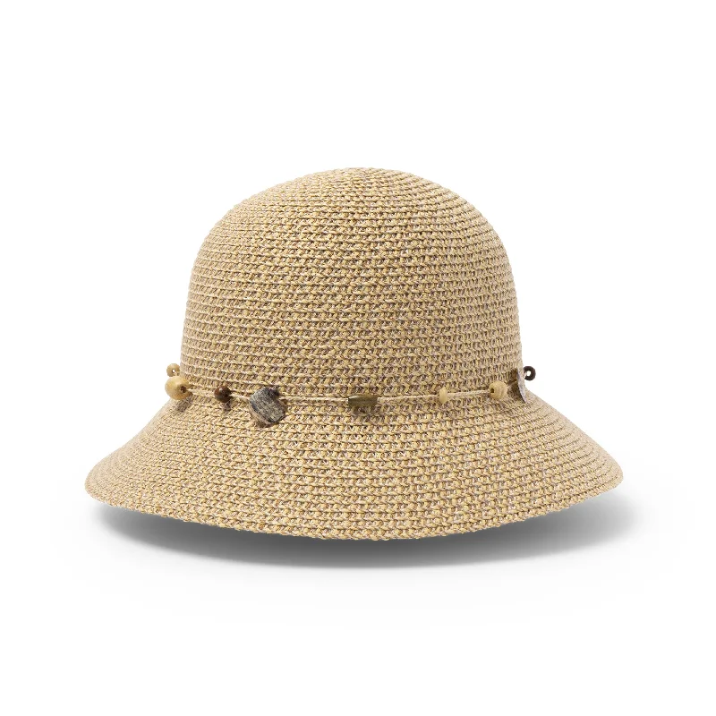 Father's Day Bucket Hat for Present -Bohemian Bucket Hat - Natural