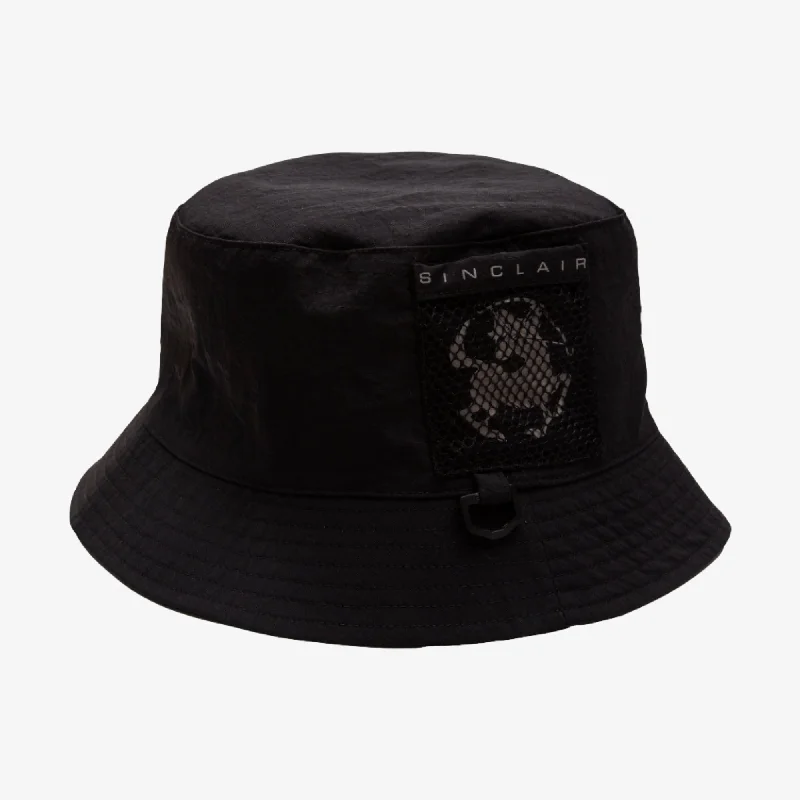 Printed Bucket Hat with Patterns -Sinclair Mesh Pocket Bucket Hat