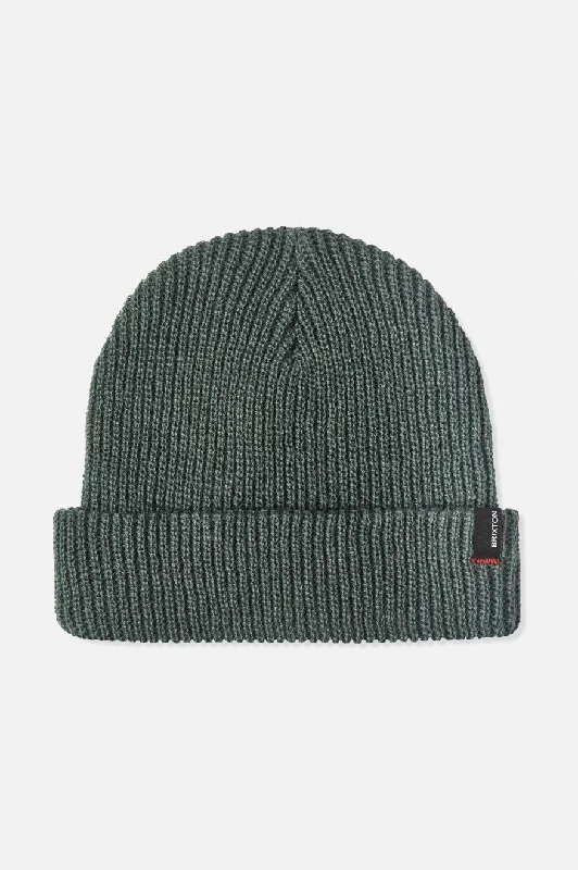 Fitted cap for snug personalized fit -Heist Beanie - Dark Forest