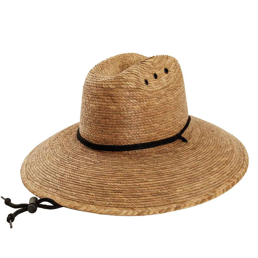 Fun and colorful straw hat for kids with playful designs for sunny days -Marlin | Mens Wide Brim Straw Sun Hat