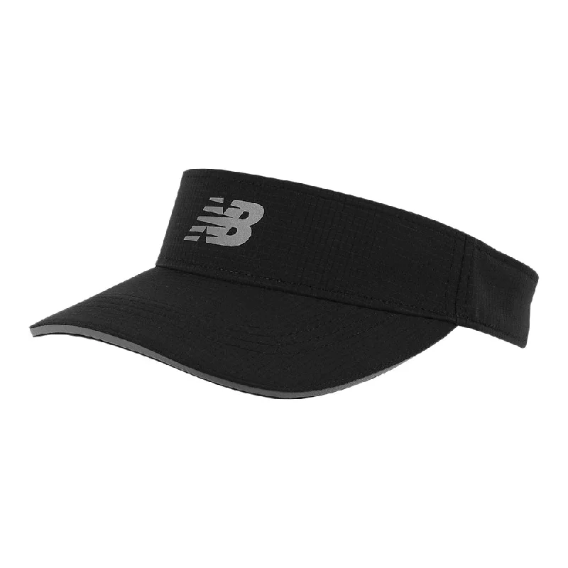 Baseball Cap for Fishing Trips -New Balance Hats Performance Sun Visor - Black