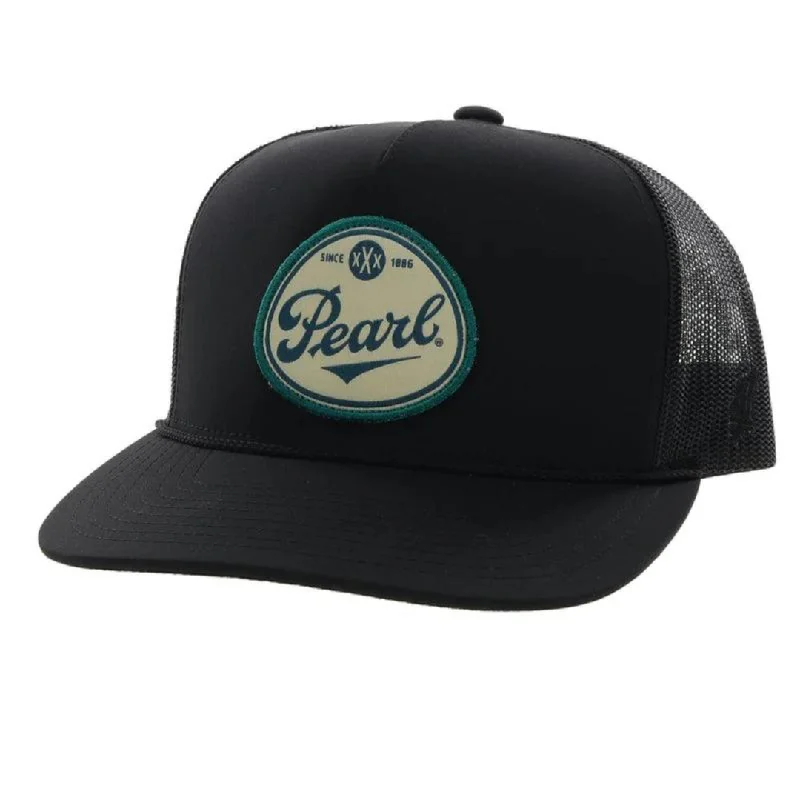 Baseball Cap for Father's Day -Pearl Black 5-Panel Trucker Cap  OSFA 2272T-BK