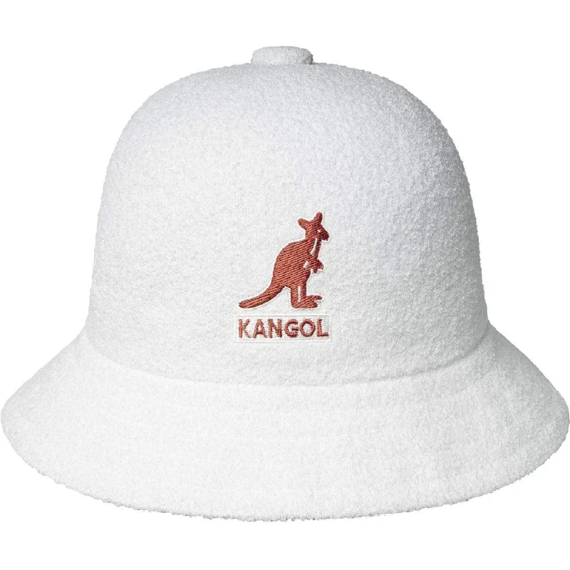 Valentine's Day Bucket Hat for Romance -Kangol Big Logo Bermuda Casual Bucket Hat