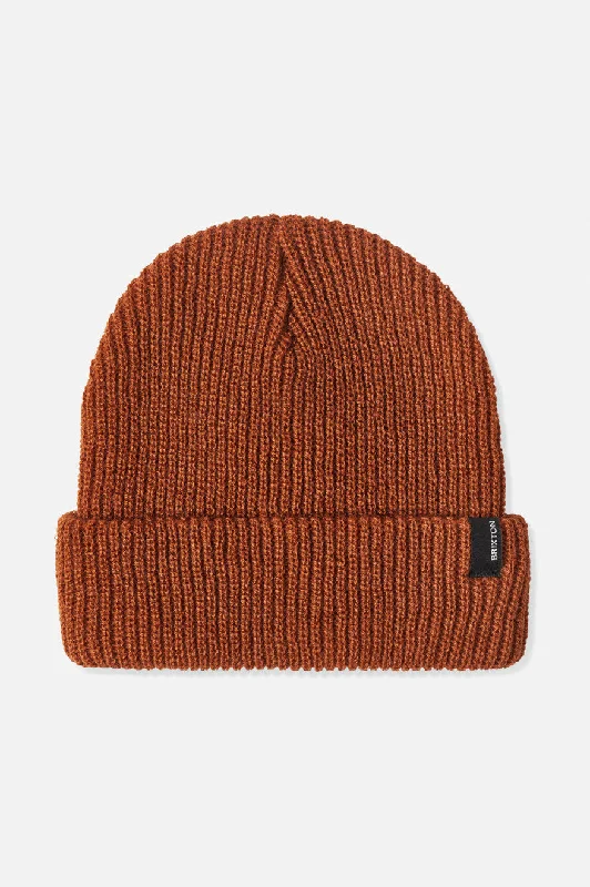 Durable canvas cap for rugged outdoor use -Heist Beanie - Caramel