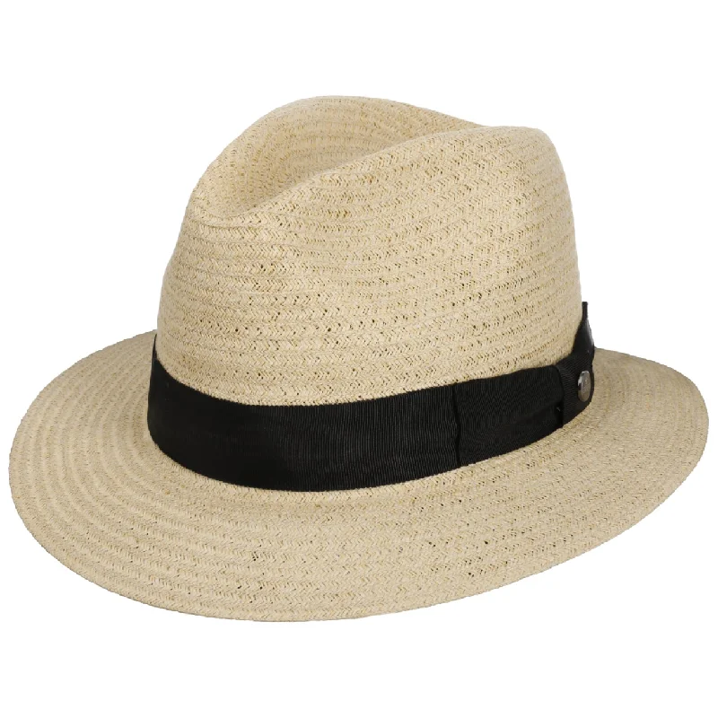 Lightweight straw beach hat for women with a simple design for sun protection -Blissful Retreat Straw Hat