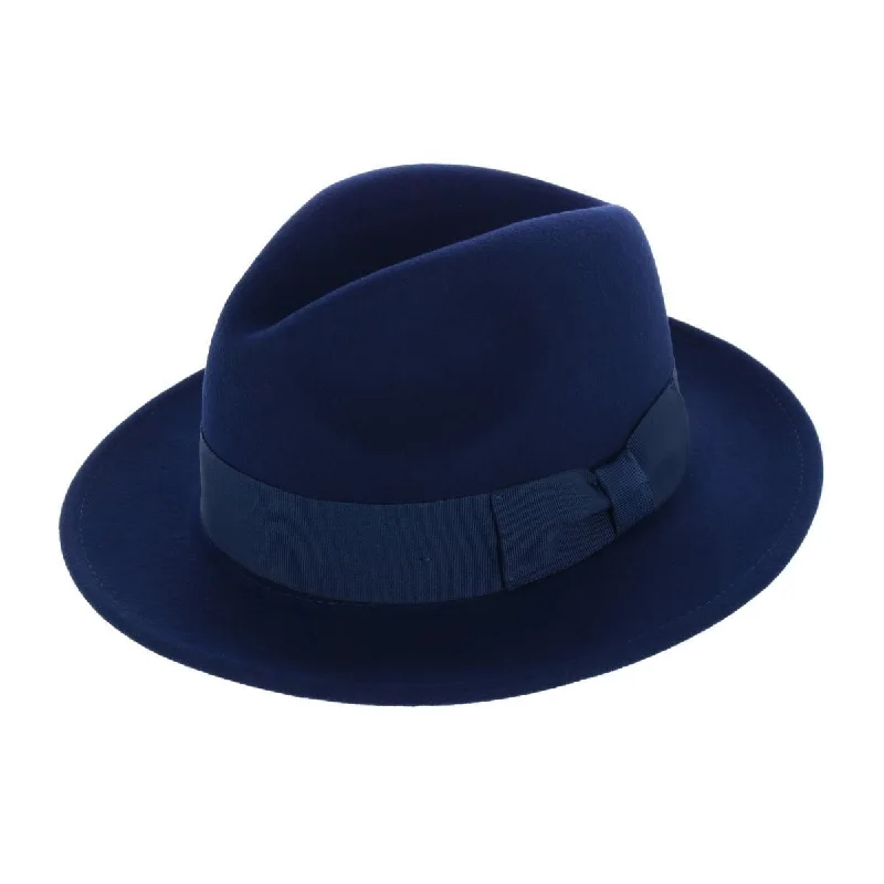 Affordable felt hat for budget-friendly accessorizing -Epoch Hats Company Men's Wool Felt Fedora with Grosgrain Bow Hatband