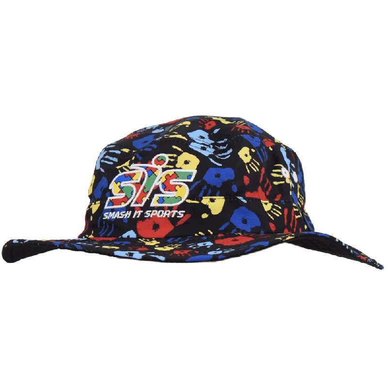 Maximalist Bucket Hat for Bling -Smash It Sports Bucket Hat Autism Awareness