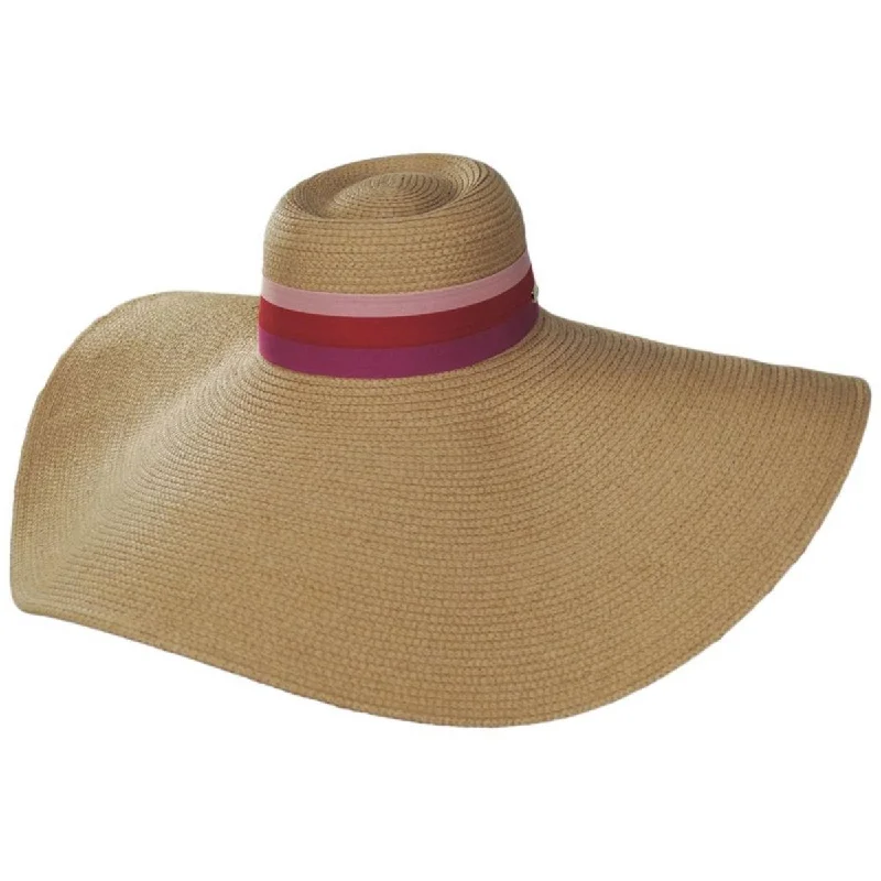 High-quality straw hat for men with a wide brim and durable construction -Palmas Ultrabraid Toyo Straw Floppy Sun Hat