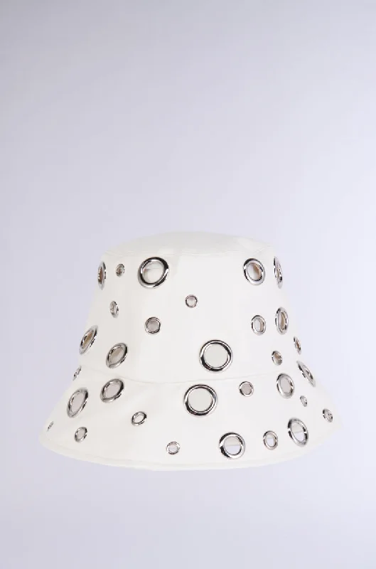 Cycling Bucket Hat for Ride -MORE THE BETTER BUCKET HAT IN WHITE