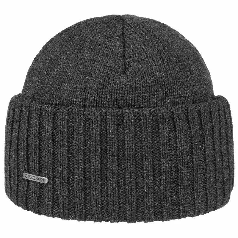 Casual denim cap for laid-back vibes -Northport Knit Hat by Stetson